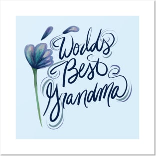 World's Best grandma Posters and Art